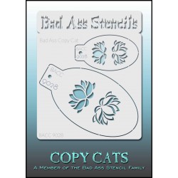 Bad Ass Copy Cat Stencil 9028